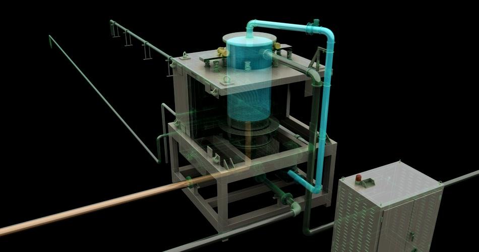 机械动画 三维动画 3d 机械设备 挖掘机 工厂 生产线 流水线 传送带